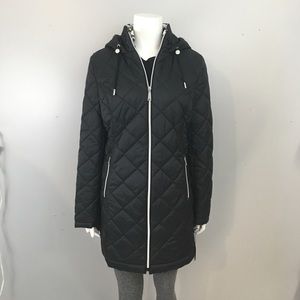 New! Laundry Shelli Segal Quilted Jacket Coat